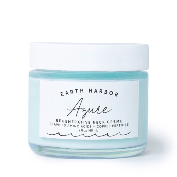 Earth Harbor AZURE Regenerative Neck Creme 2 fl oz NIB - Picture 3 of 11